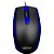 Mouse óptico USB Letron 1000DPI Duo PRETO/AZUL - Imagem 1