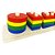 Brinquedo Pedagógico Madeira Encaixe FORMAS/CORES 5COL/20PC - Imagem 3