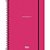 Caderno 01X1 Capa Dura Neon 80FLS PINK PP - Imagem 2