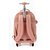 Mochila com Rodinha UP4YOU Crinkle G Nude - Imagem 4