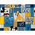 Papel de Parede Plástico Adesivo 45CM X 10M Mickey - Imagem 1