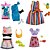 Barbie Fashion Complete Looks Roupas - Imagem 2