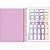 Caderno 10X1 Capa Dura Neon Connect Feminino - 160 Folhas (pacote com 4) - Imagem 3