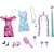 Barbie Fashion Boneca Totally Hair Neon - Imagem 4