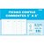Ficha Conta Corrente 5X8 - 12,7X20,3CM - Pacote com 100 Unidades - Imagem 1