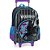 Mochila Infantil com Rodinha Wandinha M Preta - Imagem 1