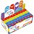 Borracha Decorada Color JOY Cubo Decorado 4CORES  CX.C/32 - Imagem 1