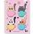Caderno 01X1 Capa Dura Kawaii 80 Folhas Pacote com 4 - Imagem 4