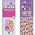 Caderno 01X1 Capa Dura SHOW Feminino 80 Folhas - Pacote com 4 Unidades - Imagem 1