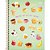Caderno 1X1 Capa Dura Colegial Taste 80 Folhas - Pacote com 4 Unidades - Imagem 7