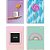 Caderno 10X1 Capa Dura Pastel 160 Folhas - Pacote com 4 Unidades Tamoio - Imagem 1