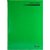 Caderno Caligrafia Brochura Capa Dura Liso 48 Folhas 1/4 Pauta Verde – Pacote com 5 Unidades - Imagem 2