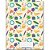 Caderno Quadriculado Universitário 5X5MM 48F Brochura Decorado CD PCT com 05 - Imagem 6