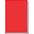 Caderno Pedagógico Quadriculado Grande 5X5MM 48 Folhas Brochura CD Vermelho - Pacote com 5 - Imagem 1