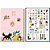 Caderno 01X1 Capa Dura Purrfect CATS 80 Folhas - Pacote com 4 - Imagem 7