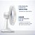 Ventilador de Mesa Super Power 220V 40CM Branco - Imagem 5