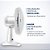 Ventilador de Mesa Super Power 220V 30CM Branco - Imagem 5