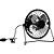 Ventilador USB Portátil Silencioso PRETO/AZUL Mini de Mesa - Imagem 1