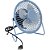 Ventilador USB Portátil Silencioso PRETO/AZUL Mini de Mesa - Imagem 3