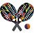 Raquete Beach Tennis KIT 2 Raquetes+bolinha RED - Imagem 2