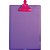 Prancheta Plástica Ofício FULL Color Roxo - Imagem 2