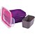 Marmita Fitness com Trava 850ML Roxa - Imagem 5