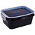 Marmita DEC Fitness com Trava 850ML Preta - Imagem 1