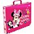 Maleta Plástica com ALÇA Decor Minnie Oficio 40MM - Imagem 2