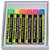 Giz Pastel Oleoso 6 Cores Fluorescentes - Imagem 3