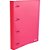 Fichário de PVC 4 Argolas FULL Color PINK - PP - Imagem 1