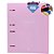 Fichário de PVC Colegial CD 10 DIV. Rosa Paste - Imagem 2