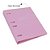 Fichário de PVC Colegial CD 10 DIV. Rosa Paste - Imagem 4