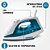 Ferro de Passar a Vapor 127V BRANCO/AZUL com Base Antiaderente - Imagem 7