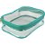 Estojo PVC Bau Verde Cristal GG - Imagem 1