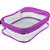 Estojo PVC Bau Roxo Cristal GG - Imagem 2