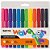 Caneta Hidrográfica Bazze Wave Jumbo 12 Cores PCT. C/ 12 - Imagem 1