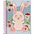 Caderno Espiral 1/4 Capa Dura Sweetness 80FLS. PCT. C/ 05 - Imagem 4