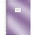 Caderno Espiral 1/4 Capa Dura Shine 80 Folhas Pacote com 05 - Imagem 5