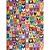 Caderno Brochurão Capa Dura Love 80 Folhas - Pacote com 5 Unidades - Imagem 2