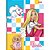 Caderno Brochurão Capa Dura Barbie 48 Folhas - Pacote com 5 - Imagem 1