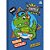 Caderno Brochura 1/4 Capa Dura Saurus 80 Folhas Pacote com 05 - Imagem 1