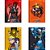 Caderno Brochura 1/4 Capa Dura Naruto 80 Folhas Pacote com 5 - 1 - Imagem 1