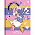 Caderno Brochura 1/4 Capa Dura Margarida - 80 Folhas, Pacote com 5 Unidades - Imagem 3