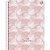 Caderno 10X1 Capa Dura Rosa Rose 160 Folhas Pacote com  04 - Imagem 5