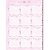 Caderno 10X1 Capa Dura Rosa Rose 160 Folhas Pacote com  04 - Imagem 7