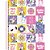 Caderno 10X1 Capa Dura Margarida 160 Folhas PCT com 04 - Imagem 3