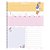 Caderno 10X1 Capa Dura Margarida 160 Folhas PCT com 04 - Imagem 7