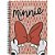 Caderno 01X1 Cp.dura Colegial Minnie 80F ESP 24,5X18,5CM - Imagem 1