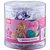 Borracha Decorada Barbie TRIS - 2 Modelos Sortidos - Pote com 20 Unidades - Imagem 2