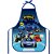 Avental Escolar Decorado Batwheels PVC 390X490MM - Imagem 2